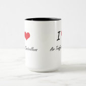 Mug J'aime la conception artistique de contrôleurs de (Centre)