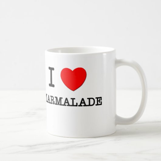 Mug J'aime la confiture d'oranges (Droite)