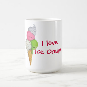 Mug J'aime la crème glacée