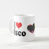 Mug J'aime la disco (Devant gauche)