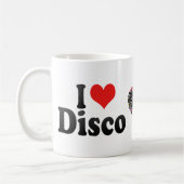 Mug J'aime la disco (Gauche)