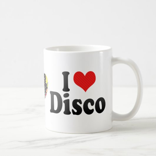 Mug J'aime la disco (Droite)