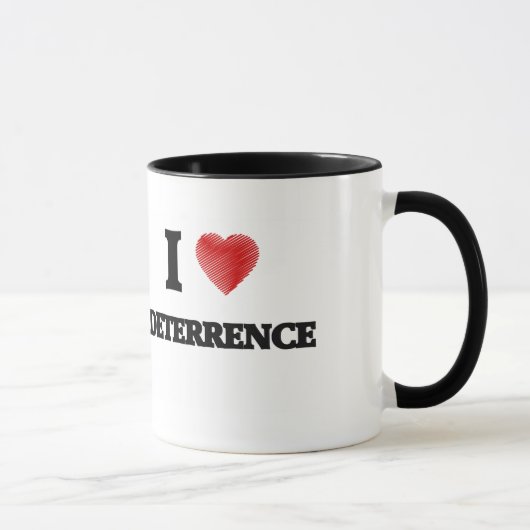Mug J'aime la dissuasion (Droite)