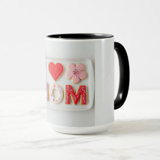 Mug j'aime la fête des mères de maman