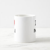 Mug J'aime la feuille de paie - feuille de paie de (Centre)