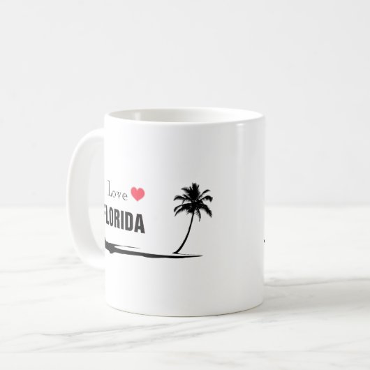 Mug J'aime la Floride (Devant gauche)
