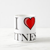 Mug J'aime la forme physique (Centre)