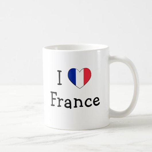 Mug J'aime la France (Droite)