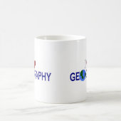 Mug J'aime la géographie (Centre)