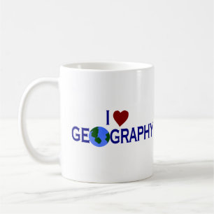 Mug J'aime la géographie