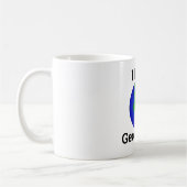 Mug J'aime la géographie (Gauche)
