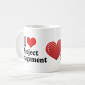 Mug J'aime la gestion des projets (Devant gauche)