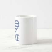 Mug J'aime la Grèce (Centre)