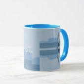 Mug J'aime la Grèce (Devant droit)