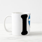 Mug J'aime la Grèce (Gauche)