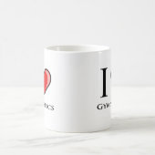 Mug J'aime la gymnastique (Centre)