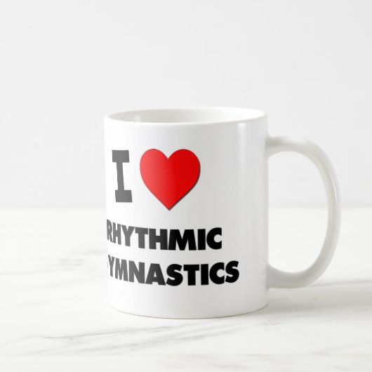 Mug J'aime la gymnastique rythmique (Droite)