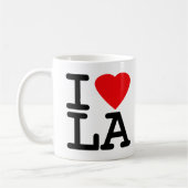 Mug J'aime la LA de coeur (Gauche)