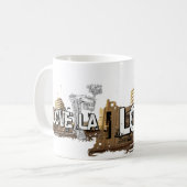 Mug J'aime la LA - Los Angeles #1 (Devant gauche)