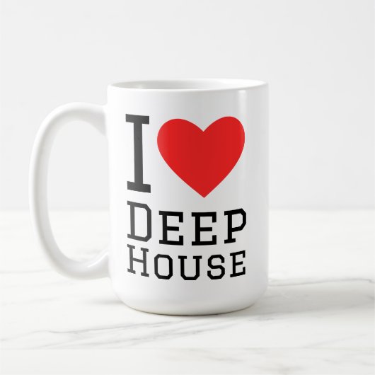 Mug J'aime la maison profonde (Gauche)