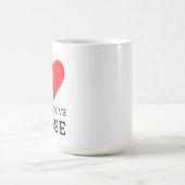 Mug J'aime la maison progressive (Centre)