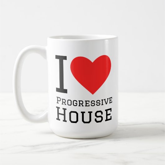 Mug J'aime la maison progressive (Gauche)