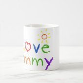 Mug J'aime la maman (Centre)
