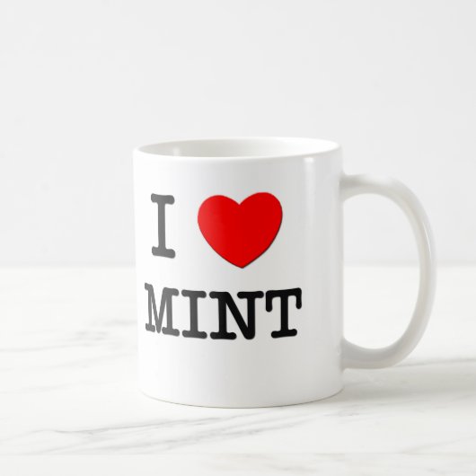Mug J'aime la menthe (Droite)