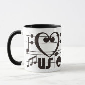 MUG J'AIME LA MUSIQUE (Gauche)
