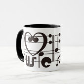 MUG J'AIME LA MUSIQUE (Devant gauche)