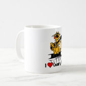 Mug J'aime la musique country par Kountry KAT (Devant gauche)