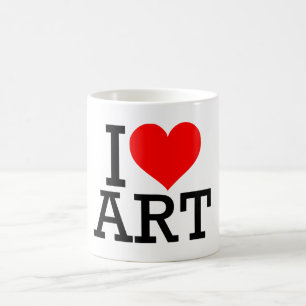 Mug J'aime la musique d'art
