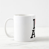 Mug J'aime la musique d'art (Gauche)
