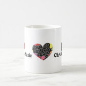 Mug J'aime la musique de Noël (Centre)