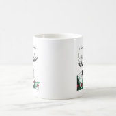 Mug J'aime la nature de l'orignal Fleur sauvage rustiq (Centre)