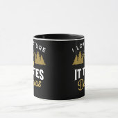 Mug J'Aime La Nature Il Goûte Une Citation Délicieuse (Centre)