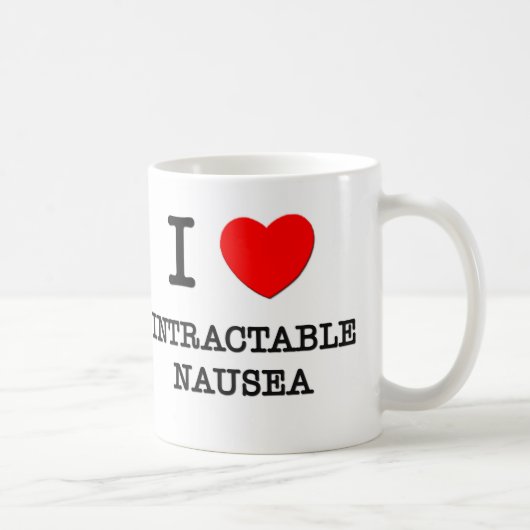 Mug J'aime la nausée insurmontable (Droite)
