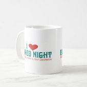 Mug j'aime la nuit de bunco (Devant gauche)