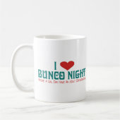 Mug j'aime la nuit de bunco (Gauche)