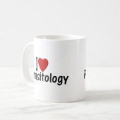 Mug J'Aime La Parasitologie (Devant gauche)