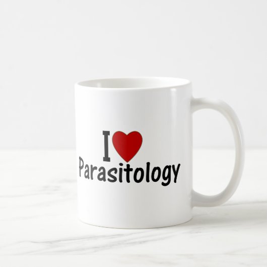 Mug J'Aime La Parasitologie (Droite)