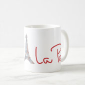 Mug J'aime La Paris (Devant droit)