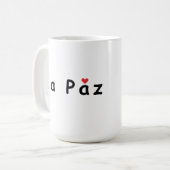 Mug J'aime La Paz (Devant gauche)