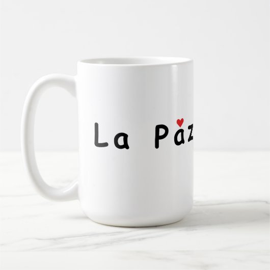 Mug J'aime La Paz (Gauche)