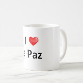 Mug J'aime La Paz (Devant droit)