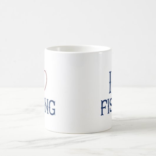 Mug J'aime la pêche (Centre)