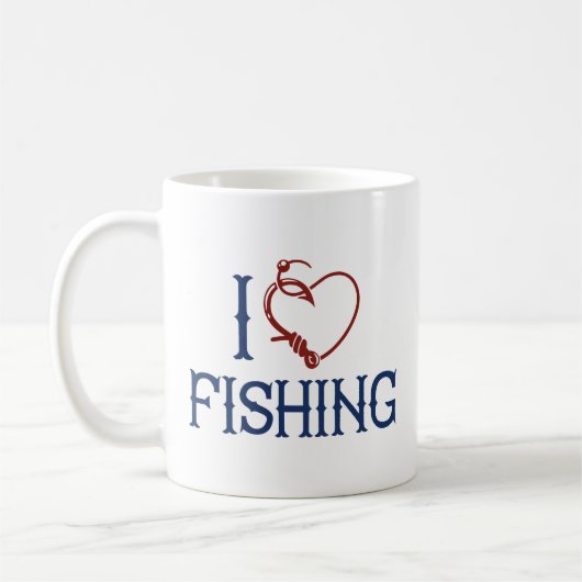 Mug J'aime la pêche (Gauche)
