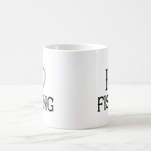 Mug J'aime la pêche (Centre)