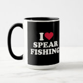 Mug J'aime la pêche à la Spearfish (Gauche)