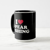 Mug J'aime la pêche à la Spearfish (Devant gauche)